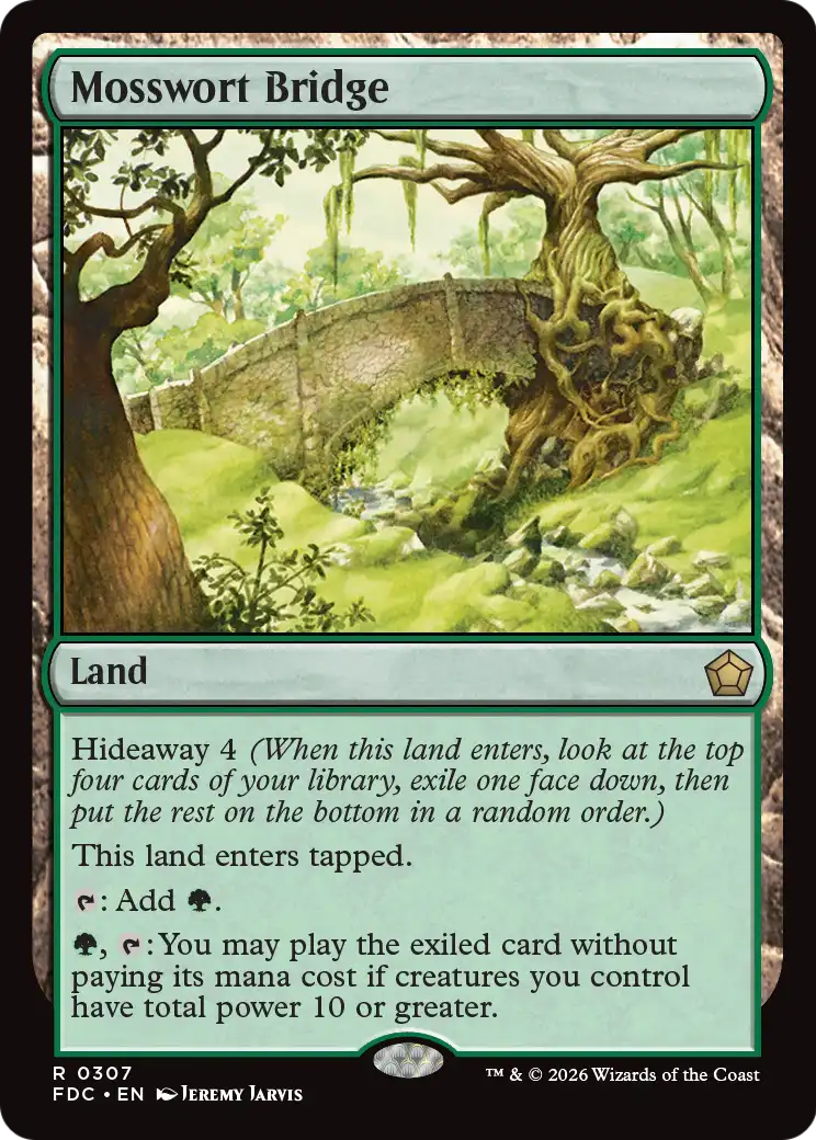Mosswort Bridge [Foundations Commander]