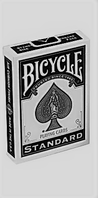 Playing Cards Bicycle Standard Poker Cards Black