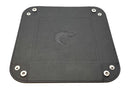 Old School Dice: Square Rolling Tray - Black w/ Black Back