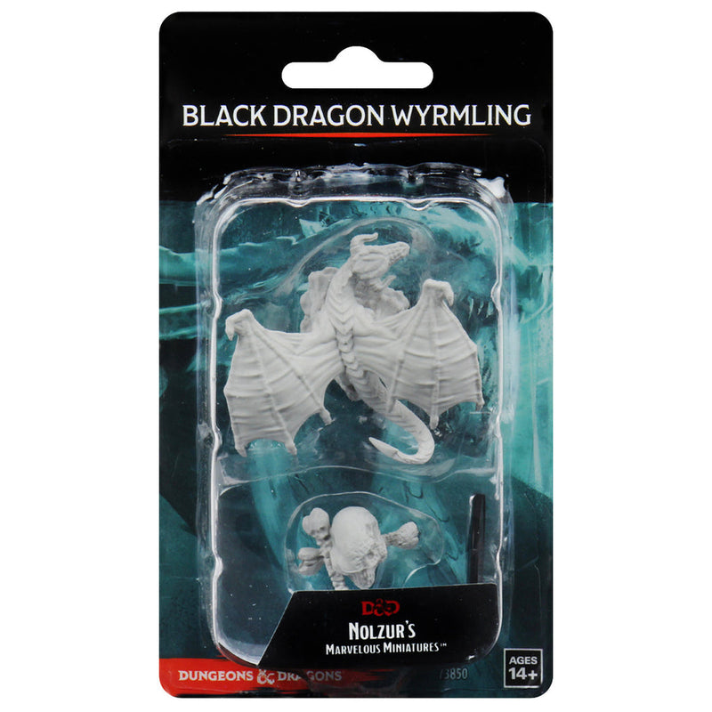 Wizkids Minis D&D 73850 Black Dragon Wyrmling