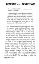 Novel Choose Your Own Adventure: Blood On The Handle