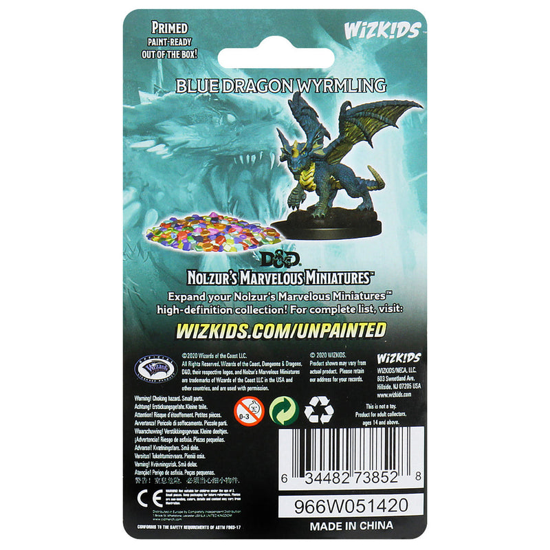 Wizkids Minis D&D 73852 Blue Dragon Wyrmling