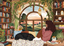Villager Puzzle 1000 Piece Book Nook