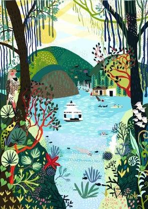 Villager Puzzle 500 Piece Bowen Island
