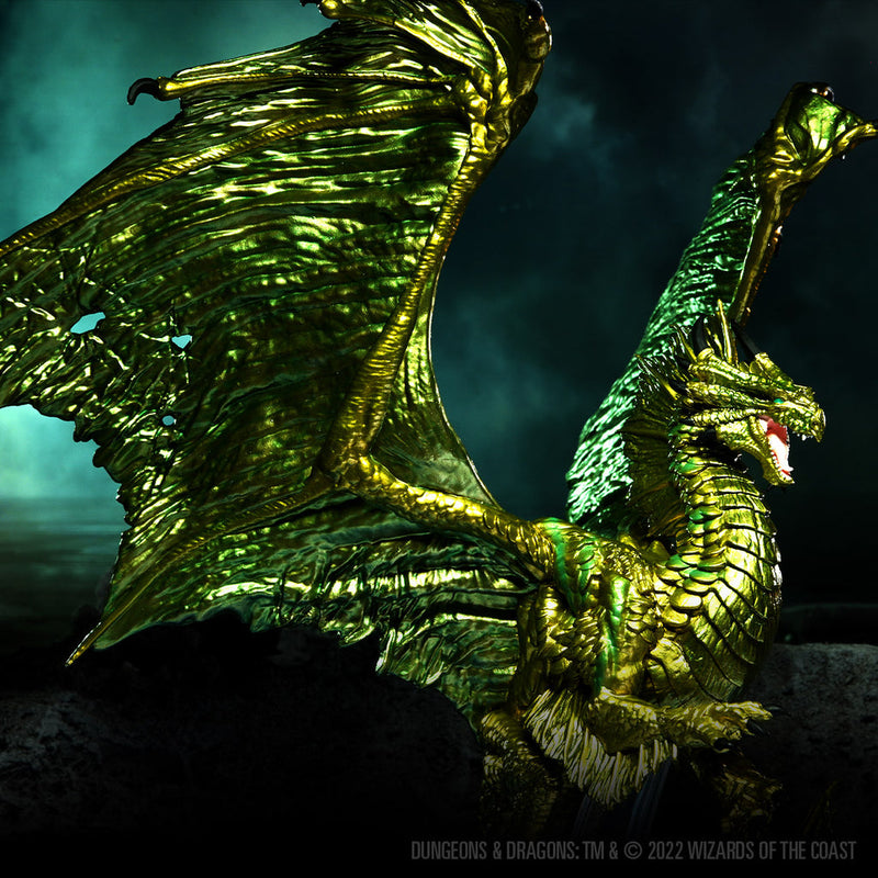 D&D Minis Icons of the Realms Adult Bronze Dragon Premium Figure
