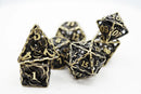 Chained Dragon: Bronze Hollow RPG Metal Dice Set
