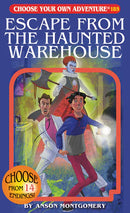 Novel Choose Your Own Adventure: Escape From The Haunted Warehouse