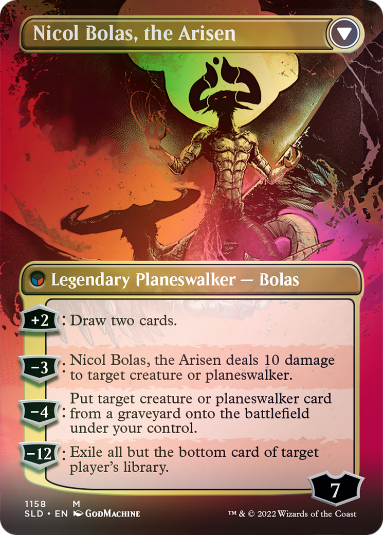 Nicol Bolas, the Ravager // Nicol Bolas, the Arisen (Display Commander