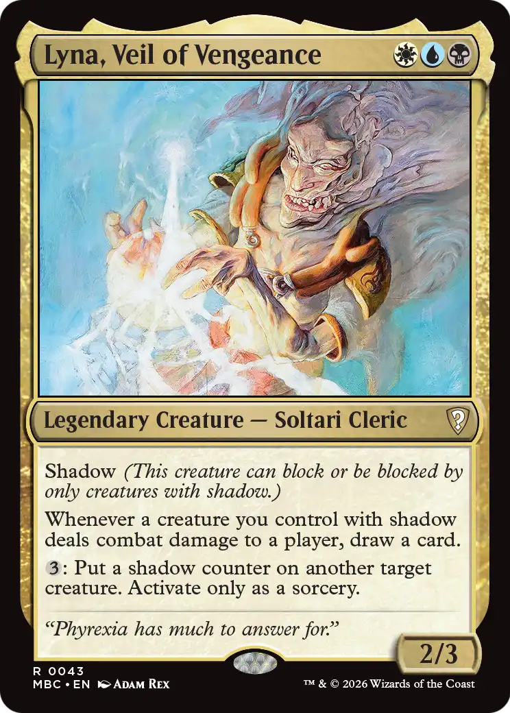 Lyna, Veil of Vengeance [Mystery Booster: Commander Edition]