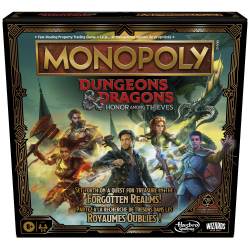 MG Monopoly Dungeons & Dragons Honor Among Thieves