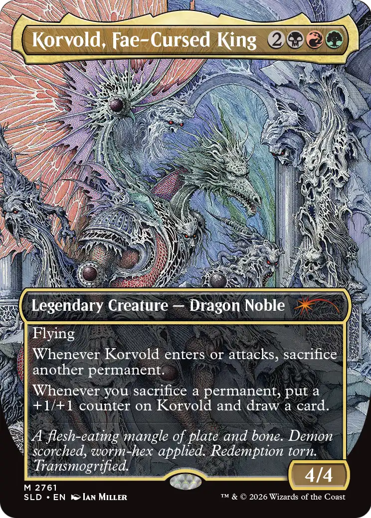 Korvold, Fae-Cursed King (2761) [Secret Lair Drop Series]