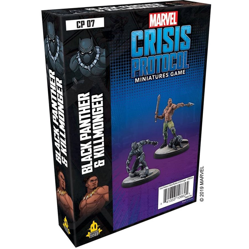 Mcp07 Marvel Crisis Protocol Black Panther & Killmonger
