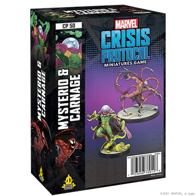 Mcp50 Marvel Crisis Protocol Mysterio and Carnage Character Pack