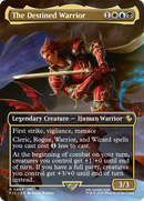 The Destined Warrior (Borderless) [FINAL FANTASY Commander]