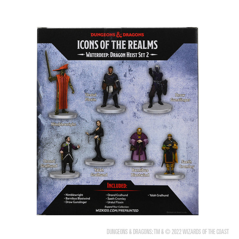 Wizkids Dungeons and Dragons Icons of the Realms Waterdeep Dragon Heist Box 2
