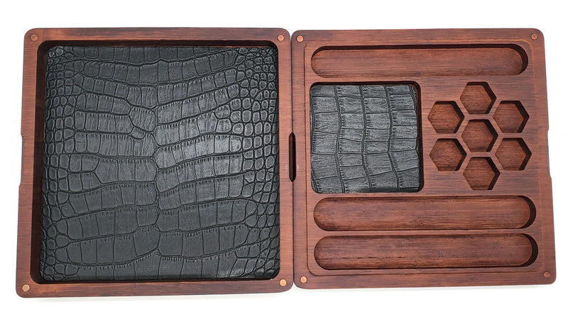 Old School Dice: Ultimate Player's Vault - Dark Brown