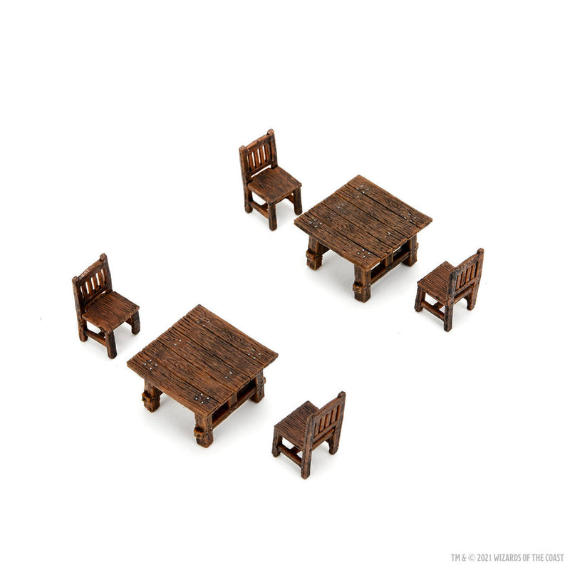 D&D Minis Icons Yawning Portal Inn Bars & Tables set