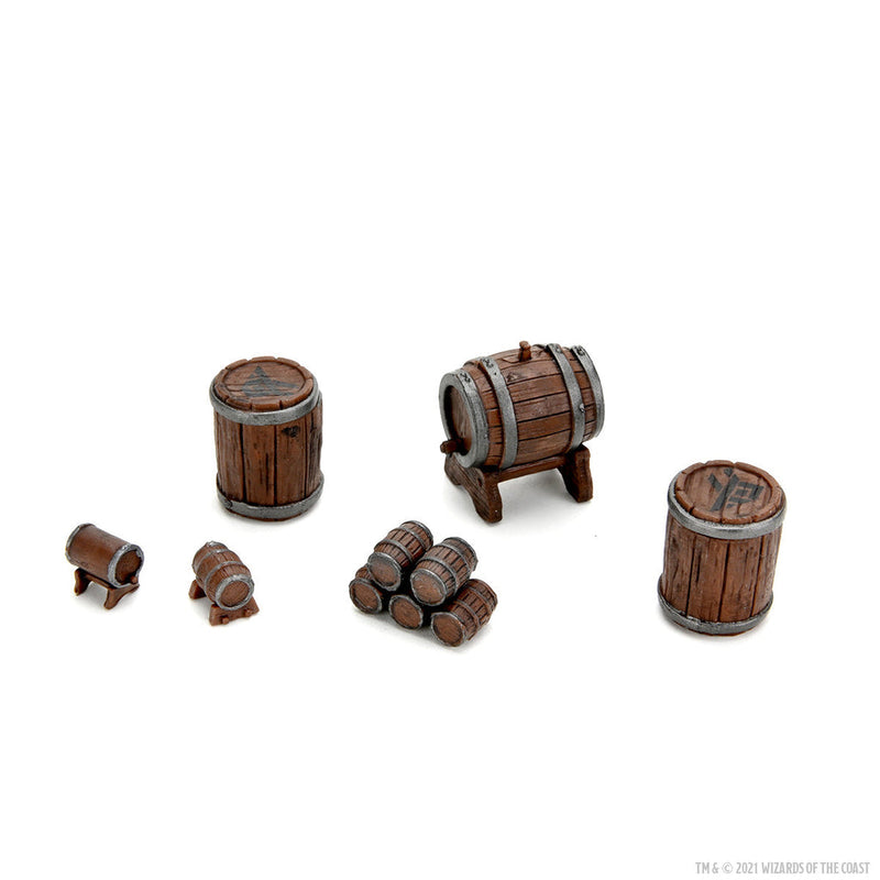 D&D Minis Icons Yawning Portal Inn Beds and Bottles set