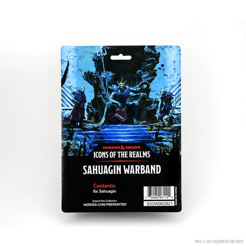 Wizkids D&D Miniatures Icons of the Realms: Sahuagin Warband