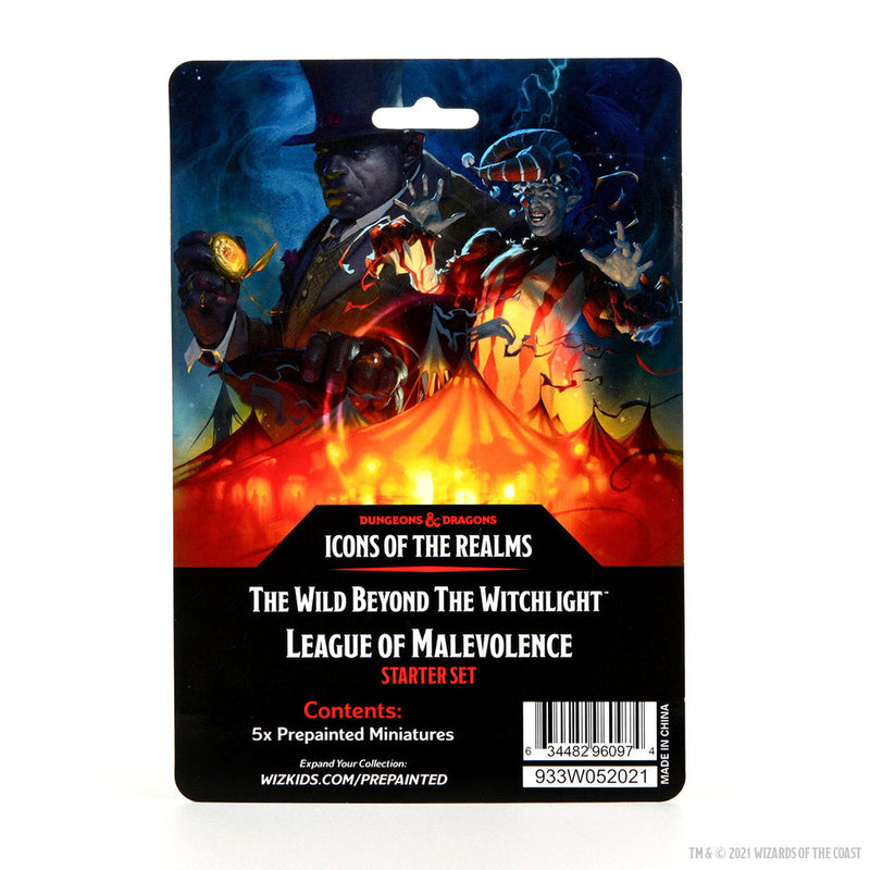 D&D Minis Icons of the Realms: The Wild Beyond the Witchlight Starter Set 2 - League of Malevolence