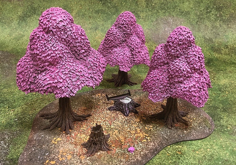 Monster Scenery Blossoming Forest