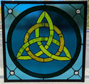 Infinity Art Stained Glass Celtic Knot