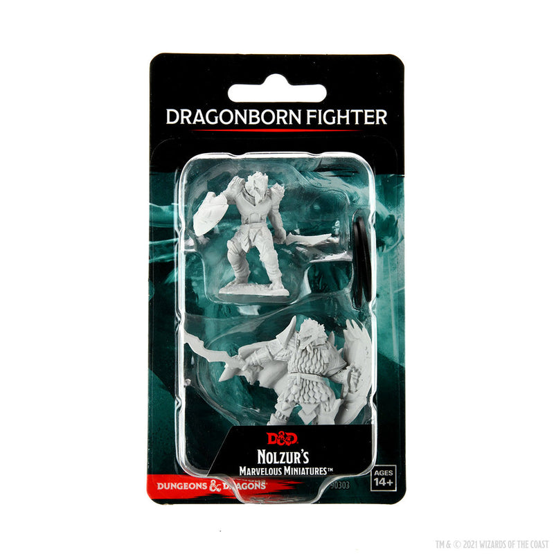 Wizkids Minis D&D 90303 Dragonborn Fighter Male