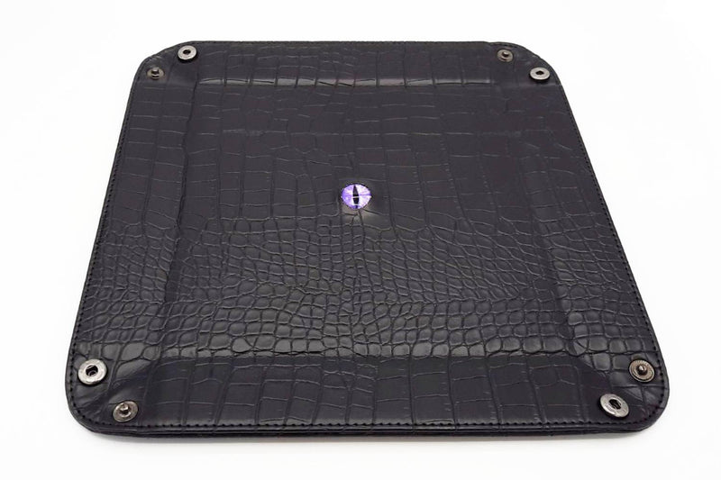 Old School Dice: Dragon Eye Rolling Tray - Black Dragon