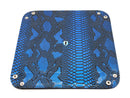 Old School Dice: Dragon Eye Rolling Tray - Spectral Dragon - Blue & Black