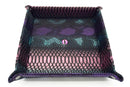 Old School Dice: Dragon Eye Rolling Tray - Spectral Dragon - Purple & Green