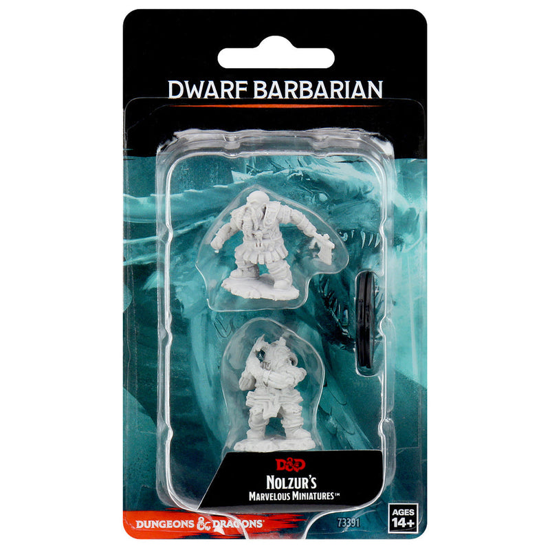 Wizkids Minis D&D 73391 Male Dwarf Barbarian