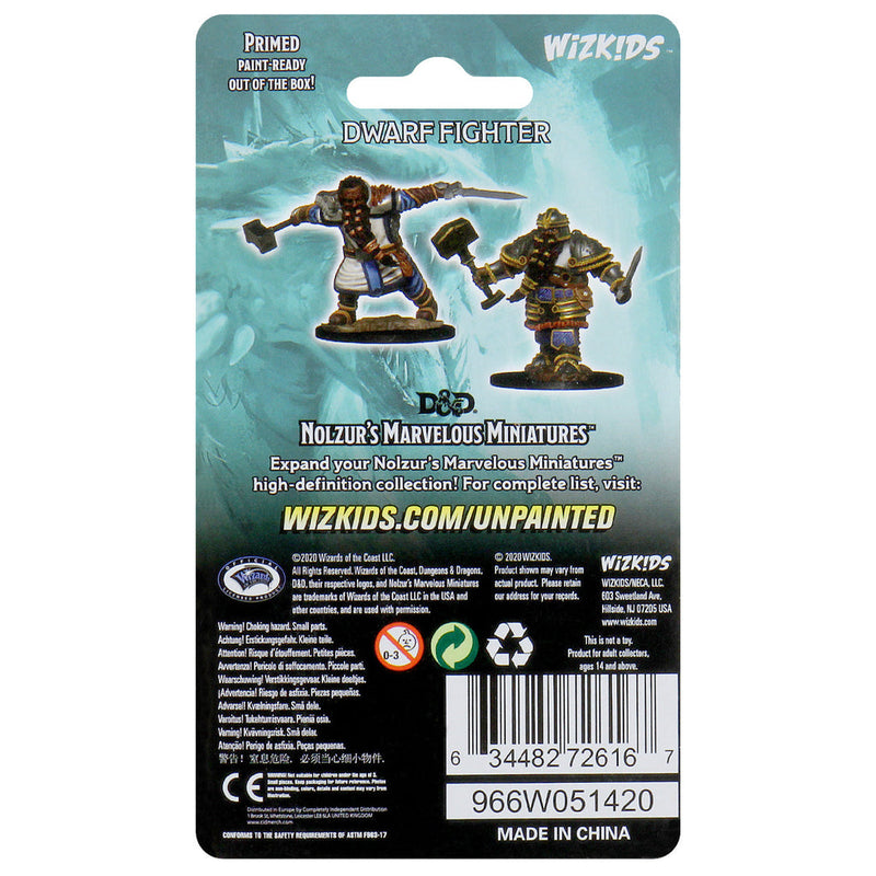 Wizkids Minis D&D 72616 Dwarf Male Fighter