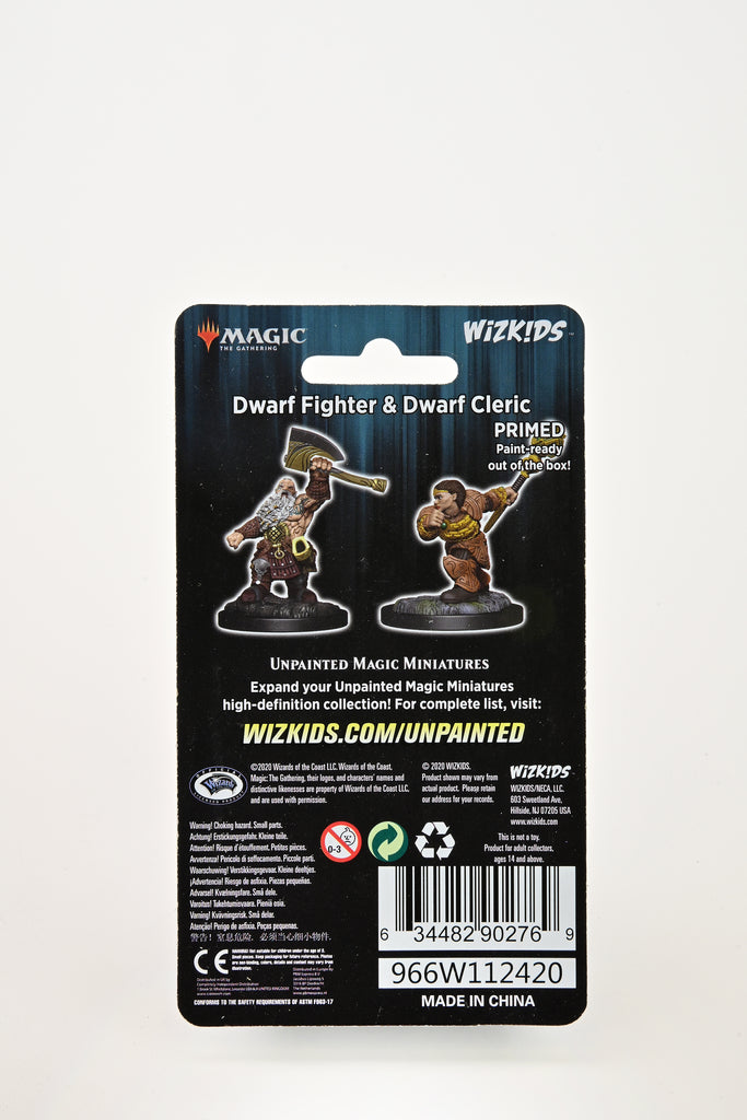 Wizkids Minis MTG 90276 Dwarf Fighter/Cleric