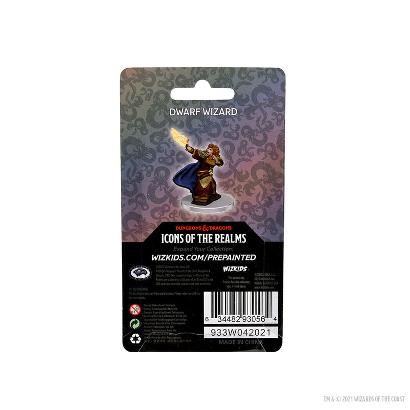 Wizkids D&D Miniature 93056 Dwarf Female Wizard