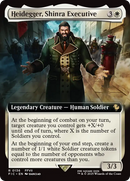 Heidegger, Shinra Executive (Extended Art) [FINAL FANTASY Commander]