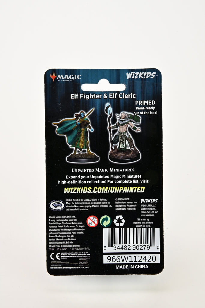 Wizkids Minis MTG 90279 Elf Fighter/Elf Cleric