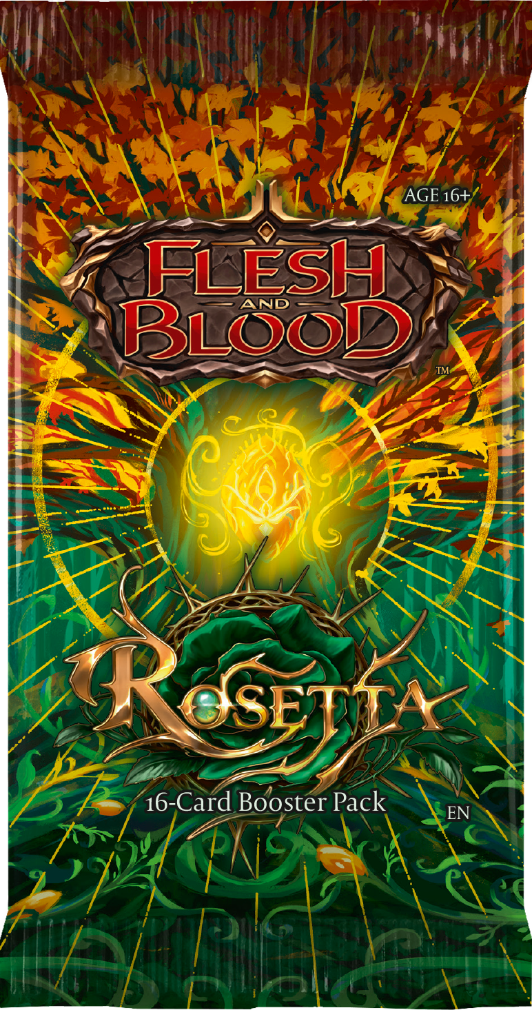 FaB Flesh and Blood Rosetta Booster