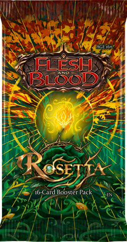 FaB Flesh and Blood Rosetta Booster