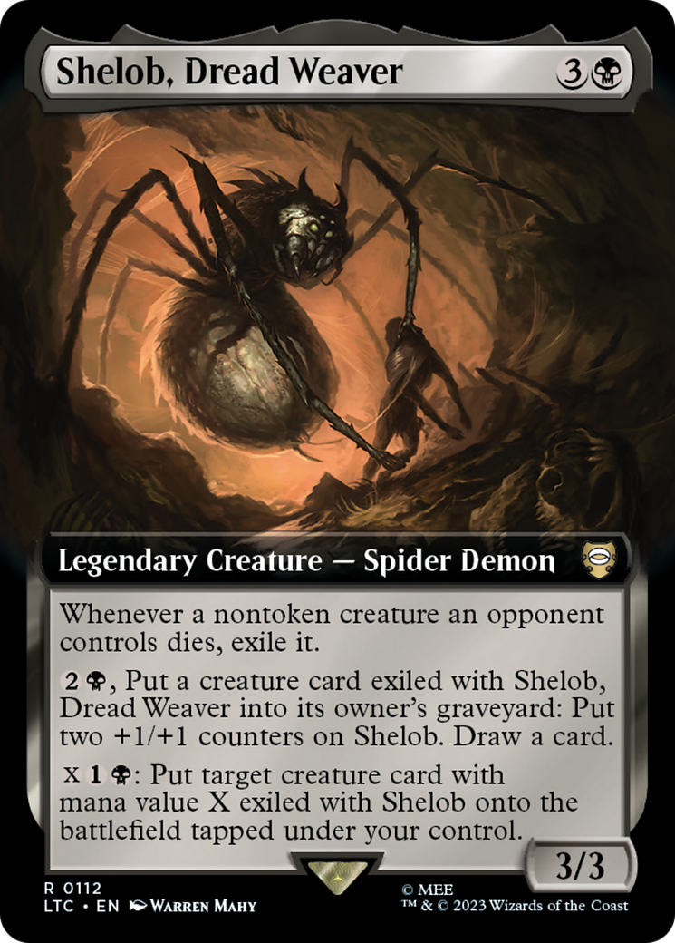 Shelob, Dread Weaver (Extended Art) [The Lord of the Rings: Tales of Middle-Earth Commander]
