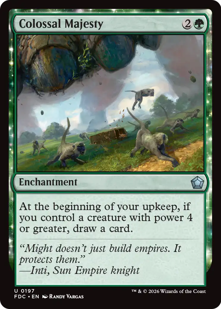 Colossal Majesty [Foundations Commander]