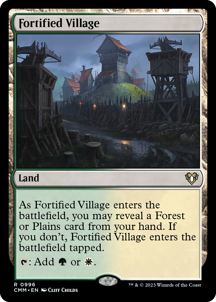 Fortified Village [Commander Masters]