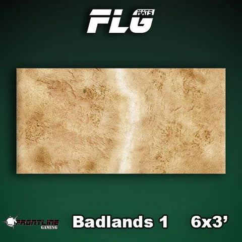 Frontline Gaming Mat 6'x3' Badlands 1