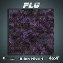 Frontline Gaming Mat 4'x4' Alien Hive Purple