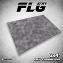 Frontline Gaming Mat 6'x4' Civic Cobblestone
