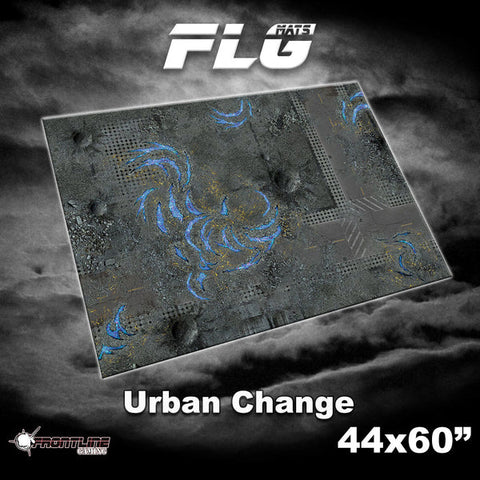 Frontline Gaming Mat 44"x60" Urban Change