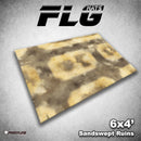 Frontline Gaming Mat 6'x4' Sandswept Ruins