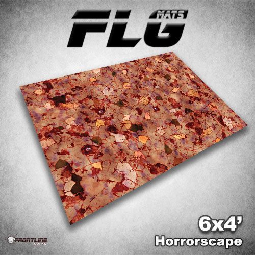Frontline Gaming Mat 6'x4' Horrorscape