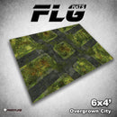 Frontline Gaming Mat 6'x4' Overgrown City