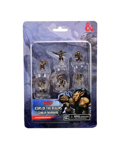 D&D Icons of the Realms: Grung Warband. 6 Piece Pre-painted Miniature Set -  Dungeons & Dragons