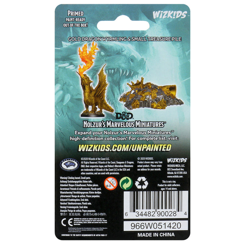 Wizkids Minis D&D 90028 Gold Dragon Wyrmling